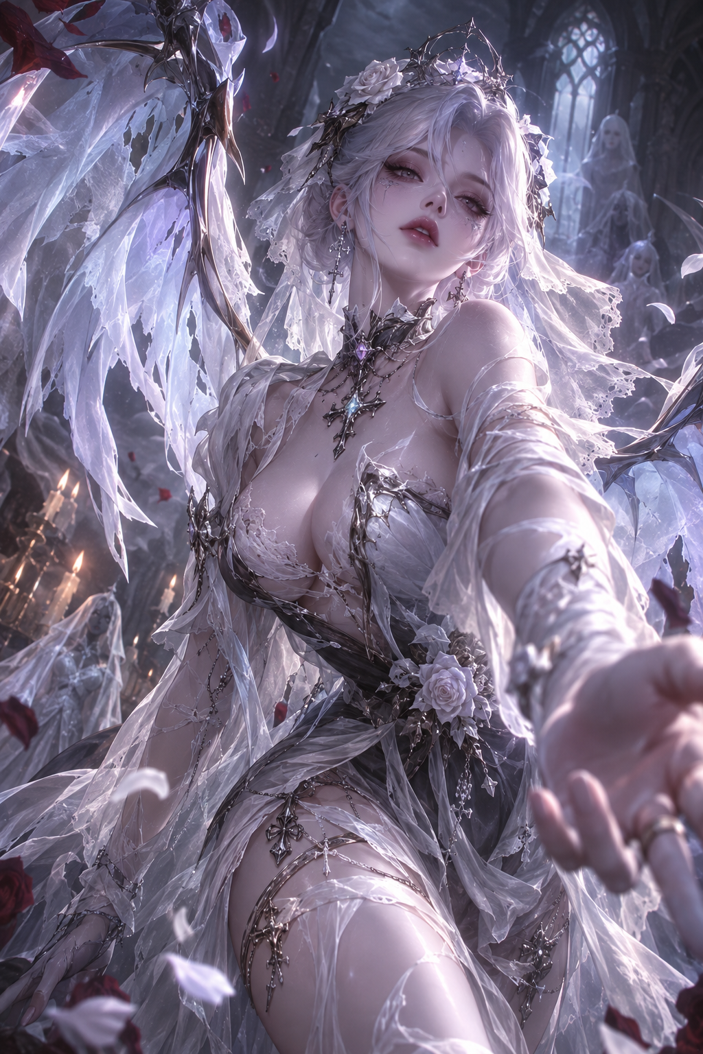 Mourning Veil Angel
